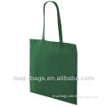 High Quality Eco-Friendly Promotional coloured cotton shopping bag with long handles